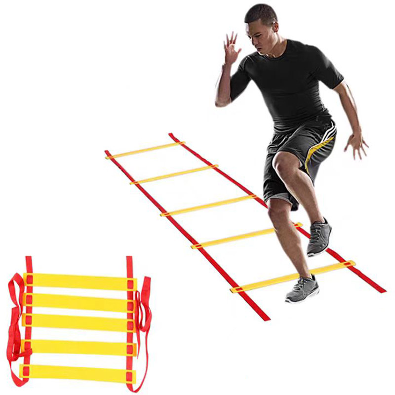 Sports Equipment Football - อุปกรณ์ฝึกความเร็วแบบบันไดความคล่องตัว สำหรับฟุตบอล บาสเกตบอล ซอคเกอร์ ฟิตเนส วิ่ง