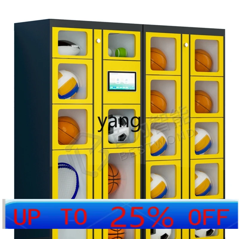 Sports Equipment Rental - ตู้เก็บอุปกรณ์กีฬาอัตโนมัติพร้อมระบบจดจำใบหน้าสำหรับเช่าสนามบาสเกตบอลอัจฉริยะ LTT
