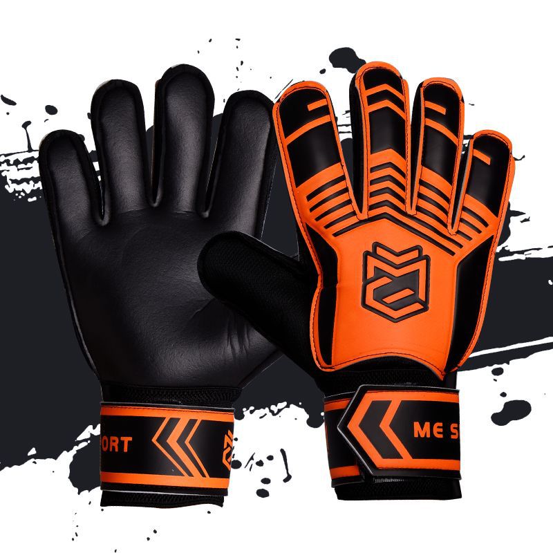 Sports Equipment Kids - ถุงมือผู้รักษาประตู อุปกรณ์กีฬา สำหรับผู้ใหญ่และเด็ก ป้องกันนิ้วมือ อุปกรณ์ฝึกซ้อมฟุตบอล อุปกรณ์ผู้รักษาประตูฟุตบอลมืออาชีพ