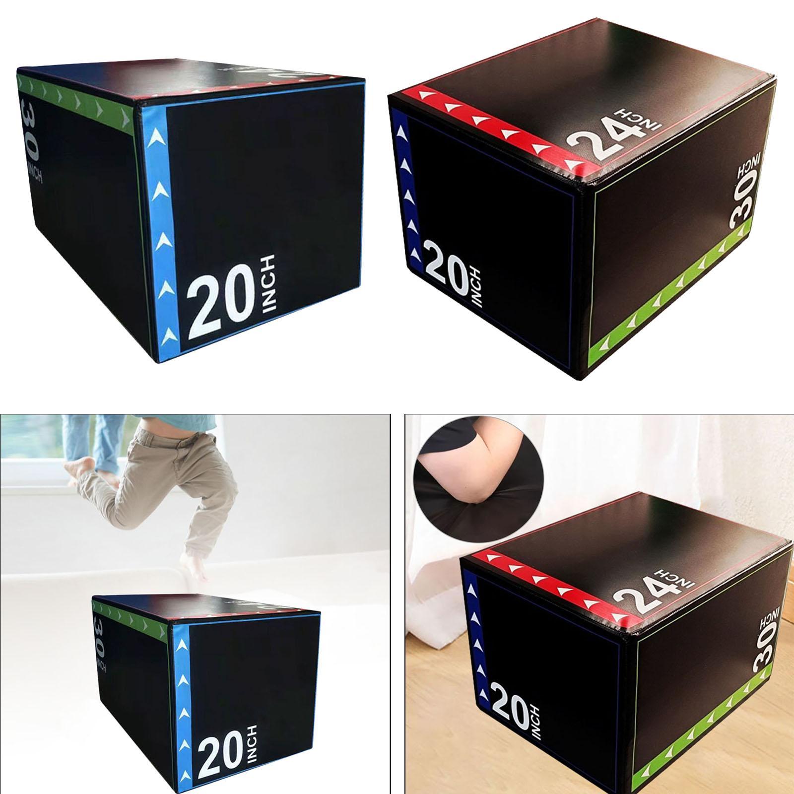 Sports Equipment Pictures - กล่องกระโดด 3-in-1 สำหรับฝึกความแข็งแรง การออกกำลังกายแบบคาร์ดิโอ การกระโดด วิ่งเหยียดขา
