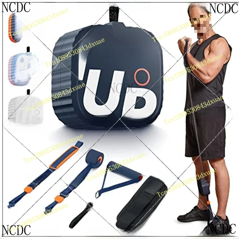 Sports Equipment Pictures - อุปกรณ์ฟิตเนสที่บ้าน สายรัดออกกำลังกายปรับแรงต้านได้ 4.4-44 ปอนด์ ระบบยิมพกพา UNITREE