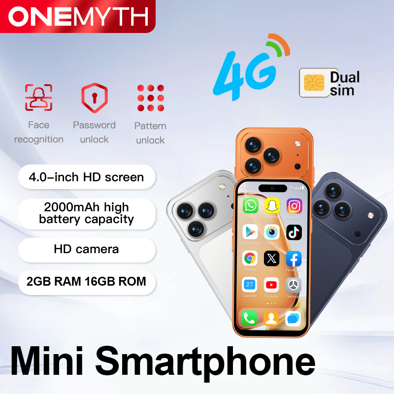 Sports Equipment In French - ONEMYTH A18 Pro MINI สมาร์ทโฟนขนาดเล็ก 4G