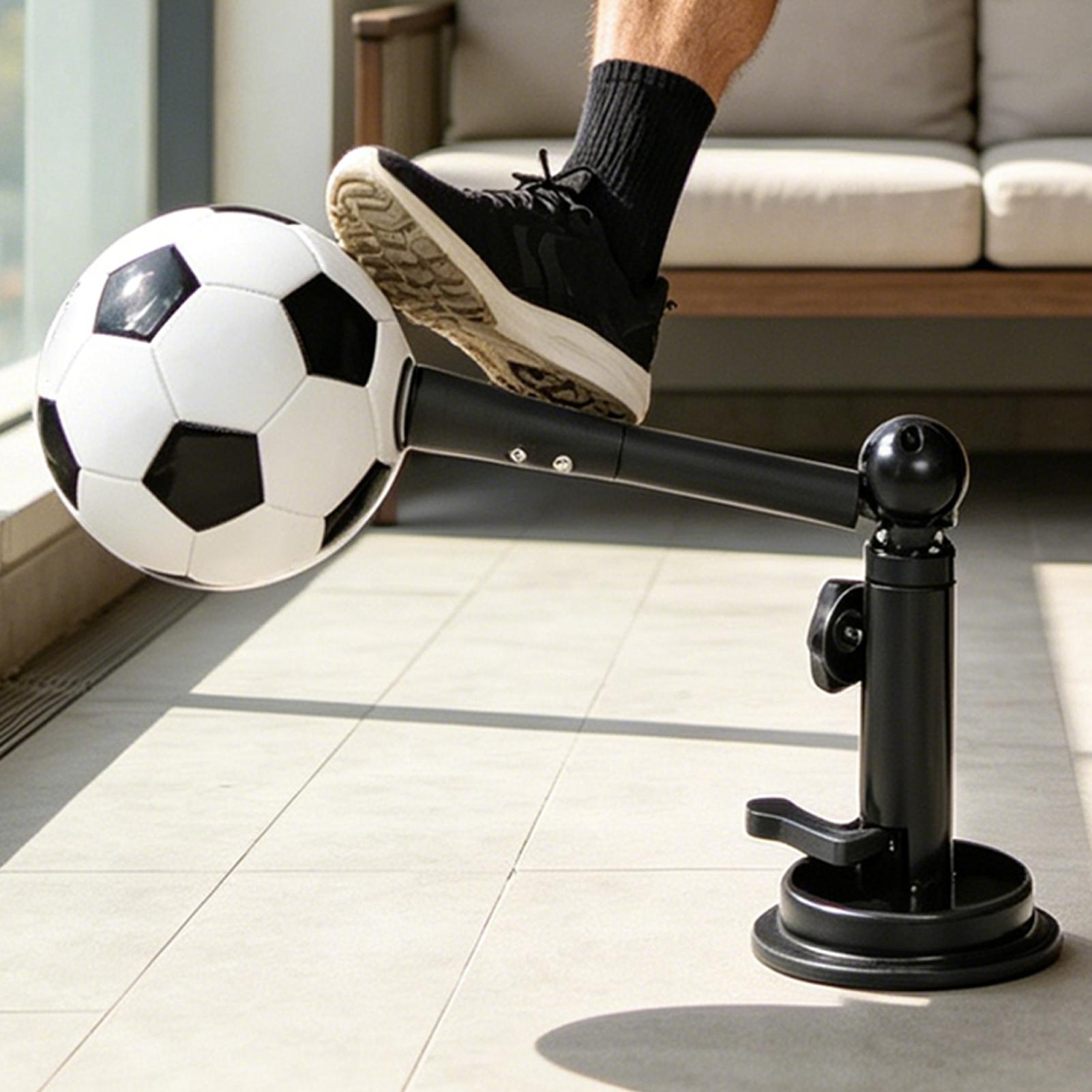 Sports Equipment Football - อุปกรณ์ช่วยฝึกซ้อมฟุตบอลแบบไม่ต้องใช้มือ อุปกรณ์ฝึกเตะลูกฟุตบอลแบบถือด้วยมือ สำหรับการฝึกซ้อมฟุตบอลในโรงเรียนและกีฬากลางแจ้ง