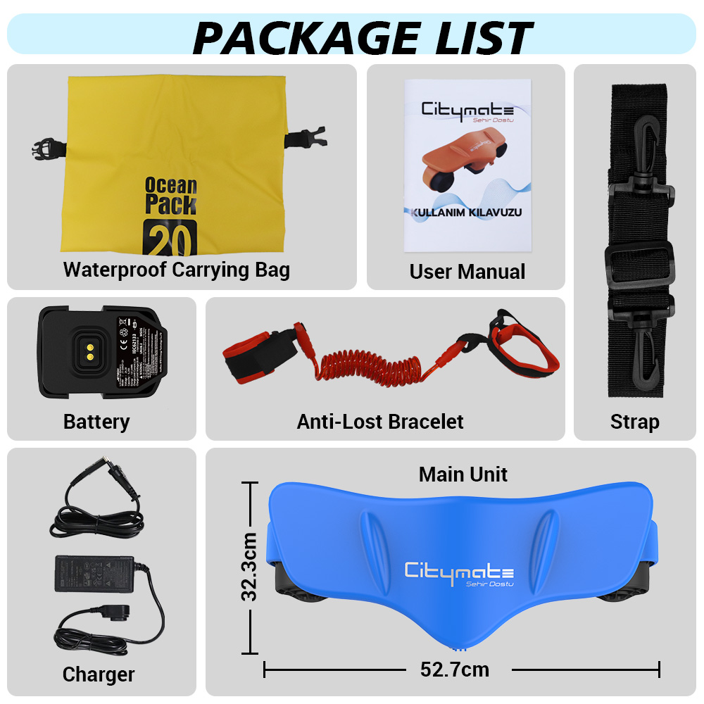 สกู๊ตเตอร์ใต้น้ำไฟฟ้า อุปกรณ์ด - Sports Equipment Rental บทวิจารณ์และราคา
