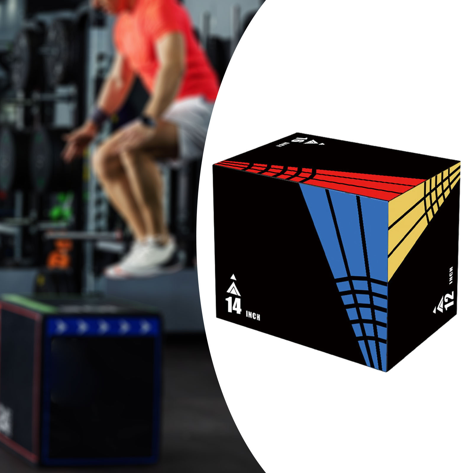 กล่องกระโดด 3-in-1 สำหรับฝึกคว - Sports Equipment Pictures บทวิจารณ์และราคา