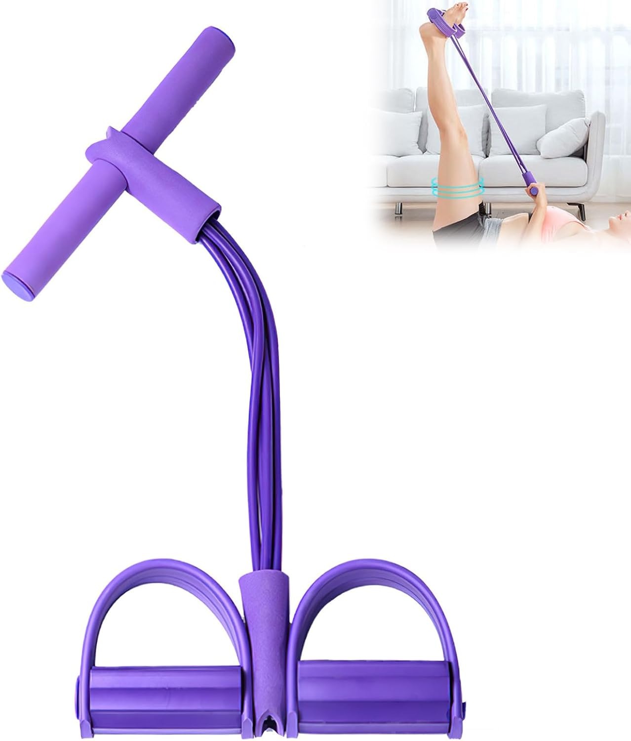 สายยางยืดออกกำลังกายแบบ 4 เส้น - Sports Equipment Near Me บทวิจารณ์และราคา