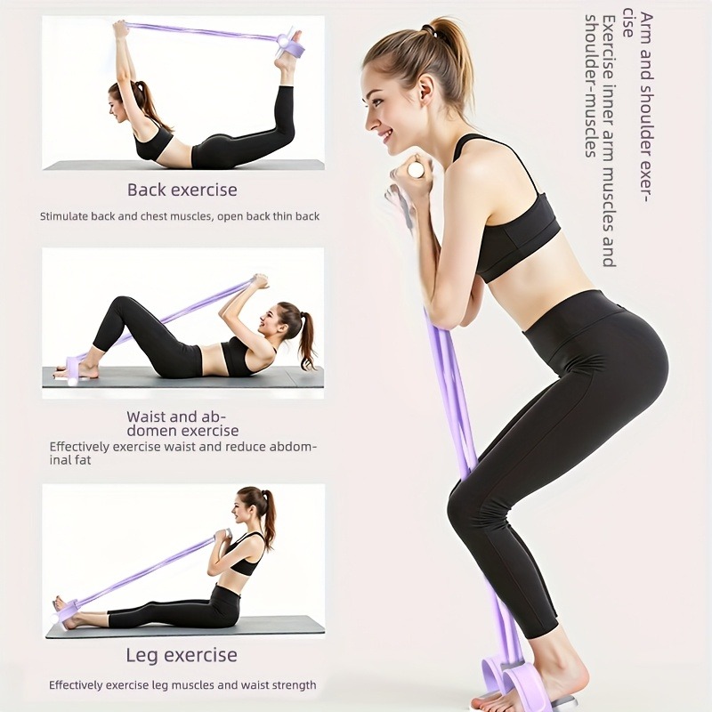 สายยางยืดออกกำลังกายแบบ 4 เส้น - Sports Equipment Near Me บทวิจารณ์และราคา