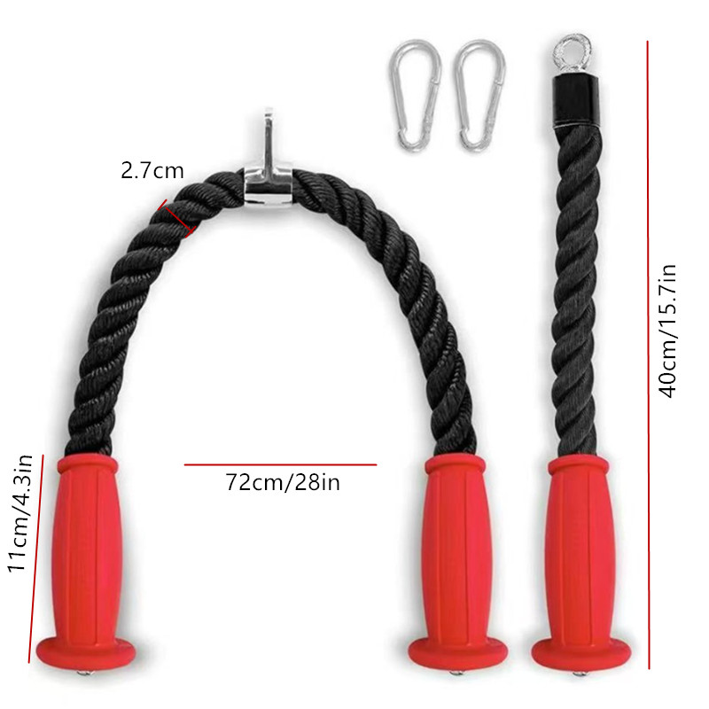 Ergonomic Tricep Ropes Non-Sli - Sports Equipment Pictures บทวิจารณ์และราคา