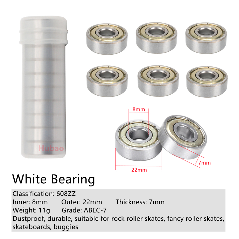 แบริ่ง 10/16 ชิ้นกันน้ําเงียบแ - Roller Skate Inline บทวิจารณ์และราคา