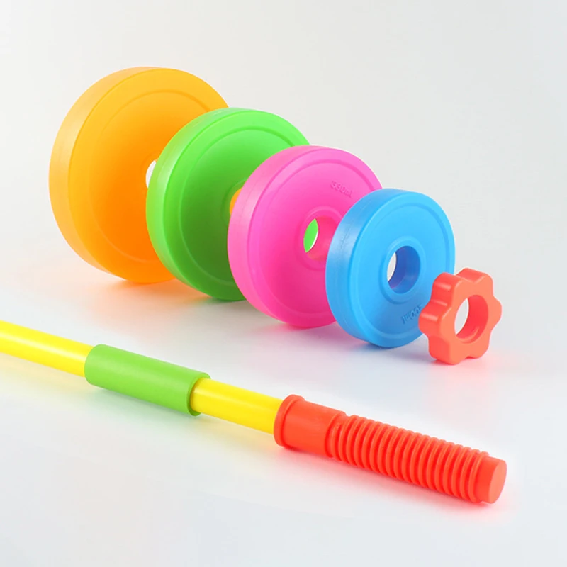 ชุดดัมเบลบาร์เบลสำหรับเด็กแบบป - Sports Equipment Pictures บทวิจารณ์และราคา