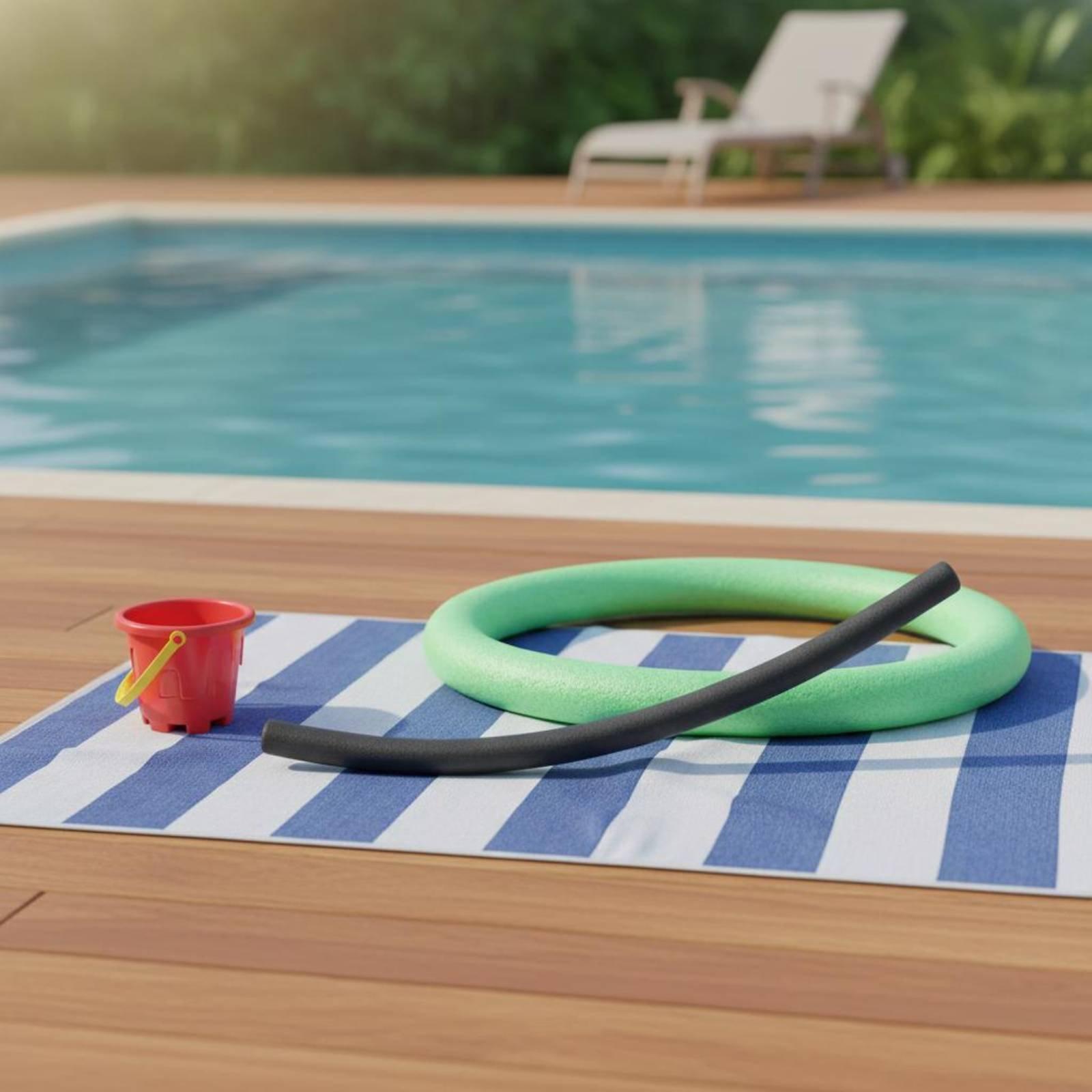 แท่งโฟมลอยน้ำแบบกลวงสำหรับเล่น - Foam Pool Noodle บทวิจารณ์และราคา