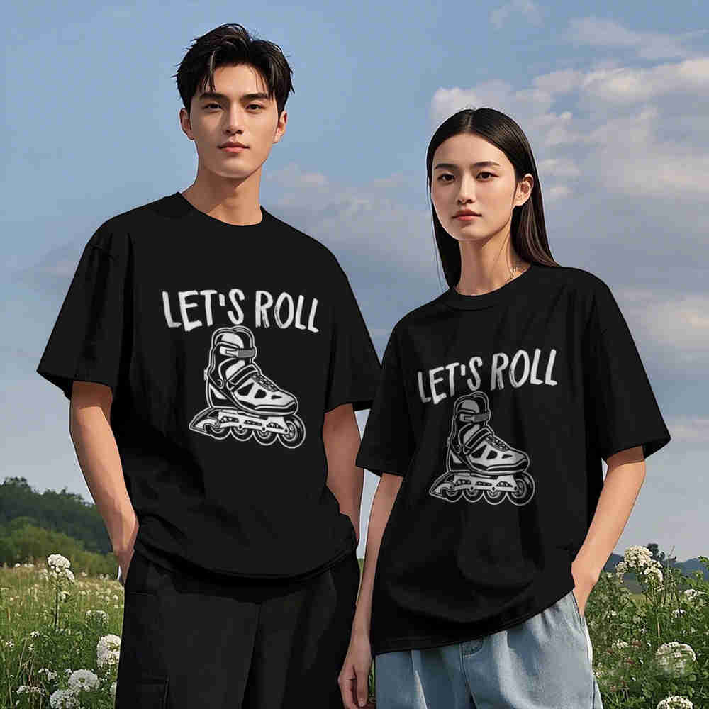 เสื้อยืดแขนสั้นลายสเก็ตเตอร์อิ - Roller Skate Inline บทวิจารณ์และราคา