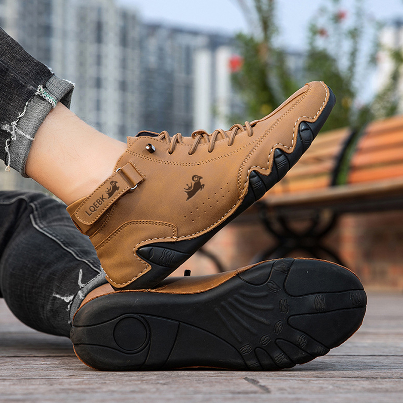 รองเท้าหนังสําหรับชายรองเท้าผ้ - Sports Equipment Brands บทวิจารณ์และราคา
