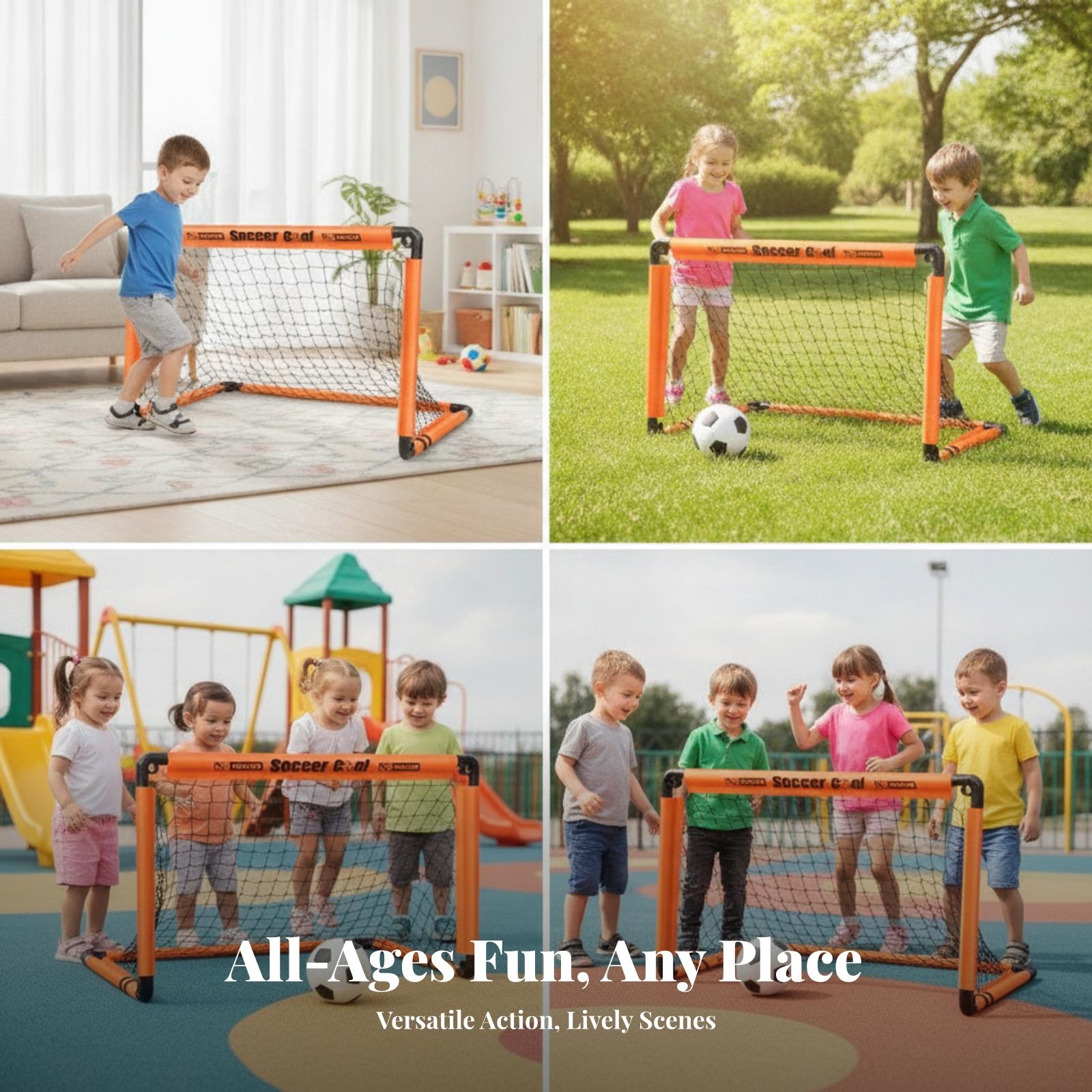 ประตูฟุตบอลแบบพกพาสำหรับเด็ก ช - Sports Equipment Kids บทวิจารณ์และราคา