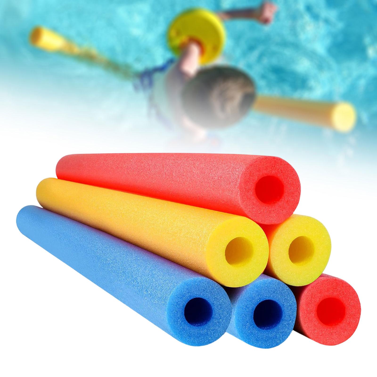 แท่งโฟมลอยน้ำ 6 ชิ้น แบบใช้ซ้ำ - Foam Pool Noodle บทวิจารณ์และราคา